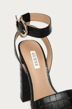 Γυναικεία Πέδιλα με τακούνι Guess - Σανδάλια καφέ -Guess Κατάστημα unnamed file 2425