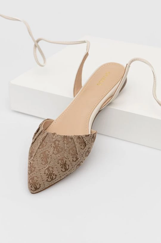 Γυναικεία Μπαλαρίνες Μπαλλαρίνες Guess Carlas μπεζ 3 Γυναικεία Μπαλαρίνες Μπαλλαρίνες Guess Carlas μπεζ - Image 2