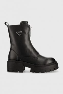 Γυναικεία Μποτάκια Guess Leila μαύρο