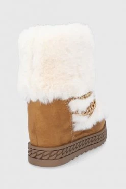 Γυναικεία Μπότες χιονιού Guess καφέ -Guess Κατάστημα unnamed file 253