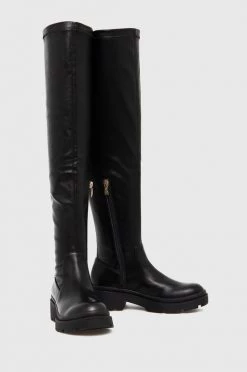 Γυναικεία Μπότες Guess χρώμα: μαύρο -Guess Κατάστημα unnamed file 257