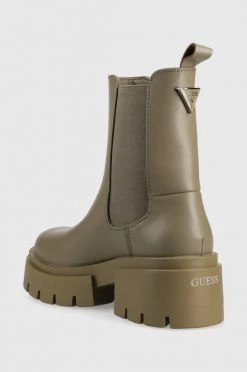 Γυναικεία Μποτάκια Μπότες τσέλσι Guess Charlotte πράσινο -Guess Κατάστημα unnamed file 431