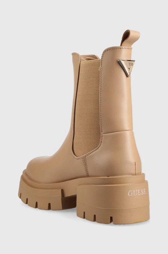 Γυναικεία Μποτάκια Μπότες τσέλσι Guess Charlotte μπεζ 5 Γυναικεία Μποτάκια Μπότες τσέλσι Guess Charlotte μπεζ - Image 3