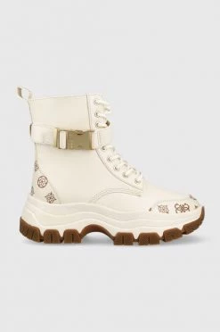 Γυναικεία Sneakers Αθλητικά Guess Bikerz μπεζ