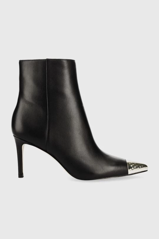 Γυναικεία Μποτάκια Δερμάτινες μπότες Guess Alinda χρώμα: μαύρο 3 Γυναικεία Μποτάκια Δερμάτινες μπότες Guess Alinda χρώμα: μαύρο