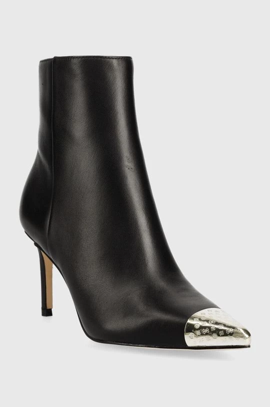 Γυναικεία Μποτάκια Δερμάτινες μπότες Guess Alinda χρώμα: μαύρο 4 Γυναικεία Μποτάκια Δερμάτινες μπότες Guess Alinda χρώμα: μαύρο - Image 2