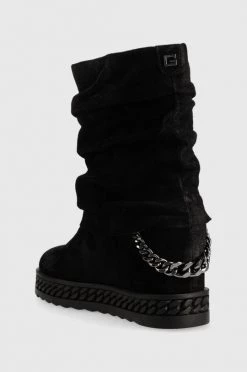 Γυναικεία Μπότες χιονιού σουέτ Guess Hadama μαύρο -Guess Κατάστημα unnamed file 540