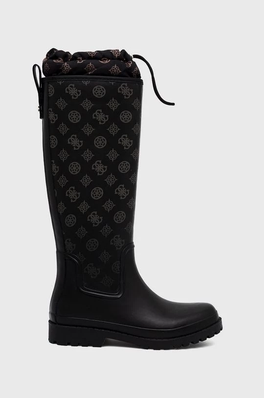 Γυναικεία Γαλότσες Ουέλλινγκτον Guess Reisa μαύρο 3 Γυναικεία Γαλότσες Ουέλλινγκτον Guess Reisa μαύρο