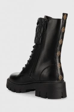 Γυναικεία Μποτάκια Δερμάτινα Workers Guess Sery μαύρο -Guess Κατάστημα unnamed file 629