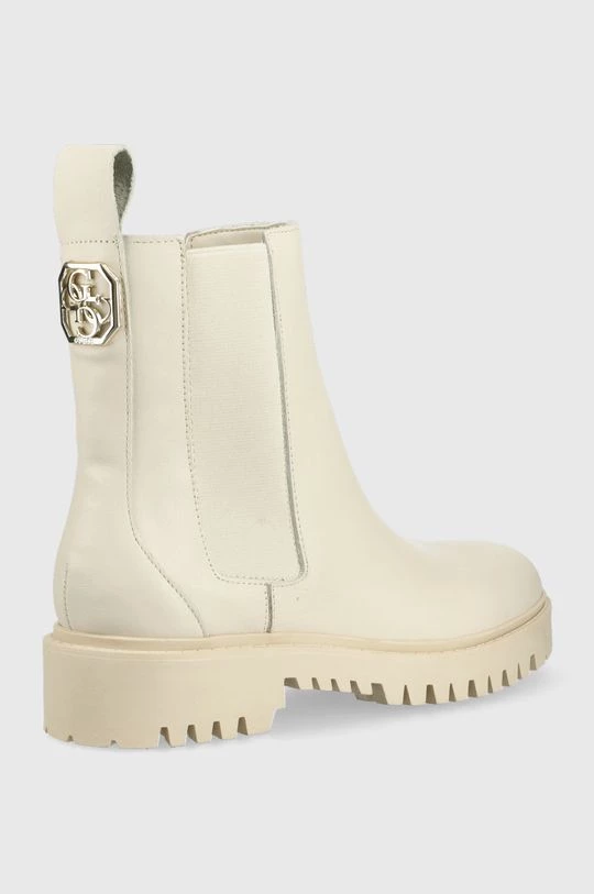 Γυναικεία Μποτάκια Δερμάτινες μπότες τσέλσι Guess Oakess χρώμα: μπεζ 4 Γυναικεία Μποτάκια Δερμάτινες μπότες τσέλσι Guess Oakess χρώμα: μπεζ - Image 2