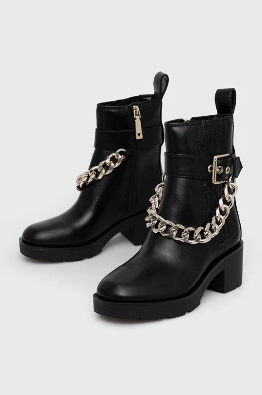 Γυναικεία Μποτάκια Guess Parsle μαύρο 4 Γυναικεία Μποτάκια Guess Parsle μαύρο - Image 2