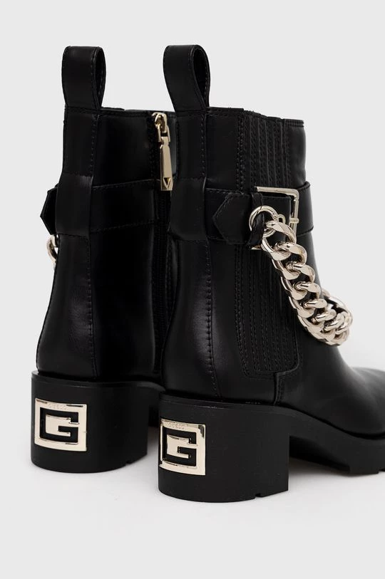 Γυναικεία Μποτάκια Guess Parsle μαύρο 5 Γυναικεία Μποτάκια Guess Parsle μαύρο - Image 3