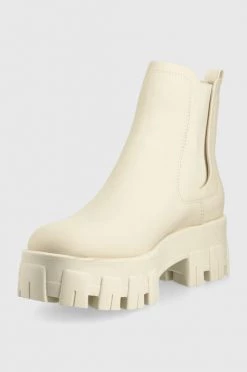 Γυναικεία Μποτάκια Μπότες τσέλσι Guess Vaeda μπεζ -Guess Κατάστημα unnamed file 773