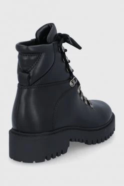 Γυναικεία Μποτάκια εργασίας Guess χρώμα: μαύρο -Guess Κατάστημα unnamed file 793