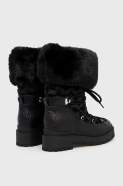 Γυναικεία Μπότες χιονιού Guess χρώμα: μαύρο -Guess Κατάστημα unnamed file 808