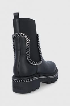 Γυναικεία Μποτάκια Μπότες Τσέλσι Guess χρώμα: μαύρο -Guess Κατάστημα unnamed file 832