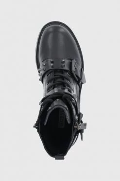 Γυναικεία Μποτάκια εργασίας Guess χρώμα: μαύρο -Guess Κατάστημα unnamed file 878