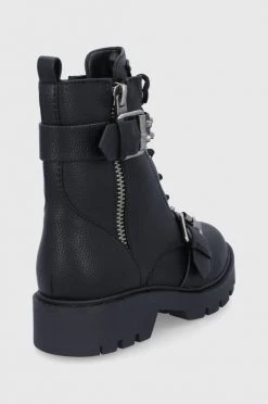 Γυναικεία Μποτάκια εργασίας Guess χρώμα: μαύρο -Guess Κατάστημα unnamed file 882