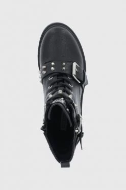 Γυναικεία Μποτάκια εργασίας Guess χρώμα: μαύρο -Guess Κατάστημα unnamed file 883