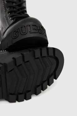 Γυναικεία Μποτάκια εργασίας Guess χρώμα: μαύρο -Guess Κατάστημα unnamed file 894