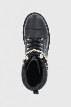 Γυναικεία Μποτάκια εργασίας Guess χρώμα: μαύρο -Guess Κατάστημα unnamed file 908