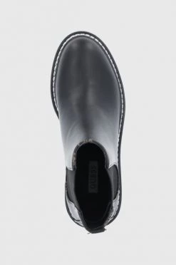 Γυναικεία Μποτάκια Μπότες Τσέλσι Guess χρώμα: μαύρο -Guess Κατάστημα unnamed file 918