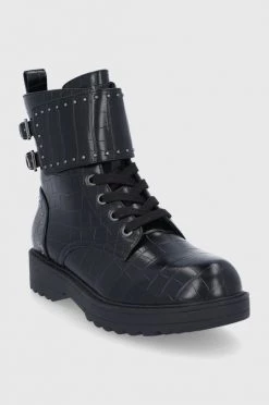 Γυναικεία Μποτάκια Παιδικές μπότες Guess χρώμα: μαύρο -Guess Κατάστημα unnamed file 931