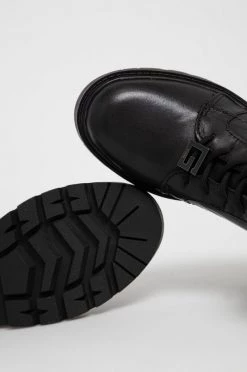 Γυναικεία Μποτάκια Δερμάτινα Workers Guess χρώμα: μαύρο -Guess Κατάστημα unnamed file 951