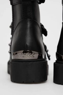 Γυναικεία Μποτάκια εργασίας Guess χρώμα: μαύρο -Guess Κατάστημα unnamed file 954